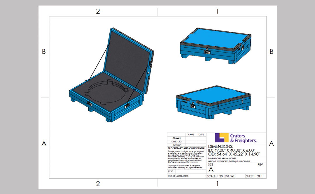 Aerospace Hardware Crates Industry: Aerospace